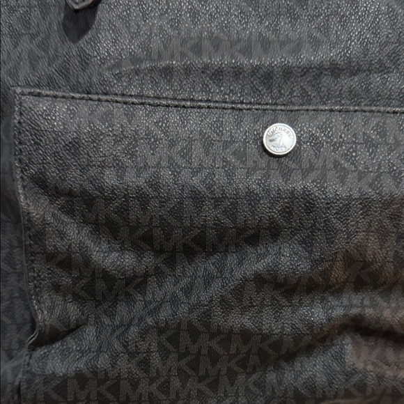 Michael Kors Black Monogram Tote - Picture 2 of 7